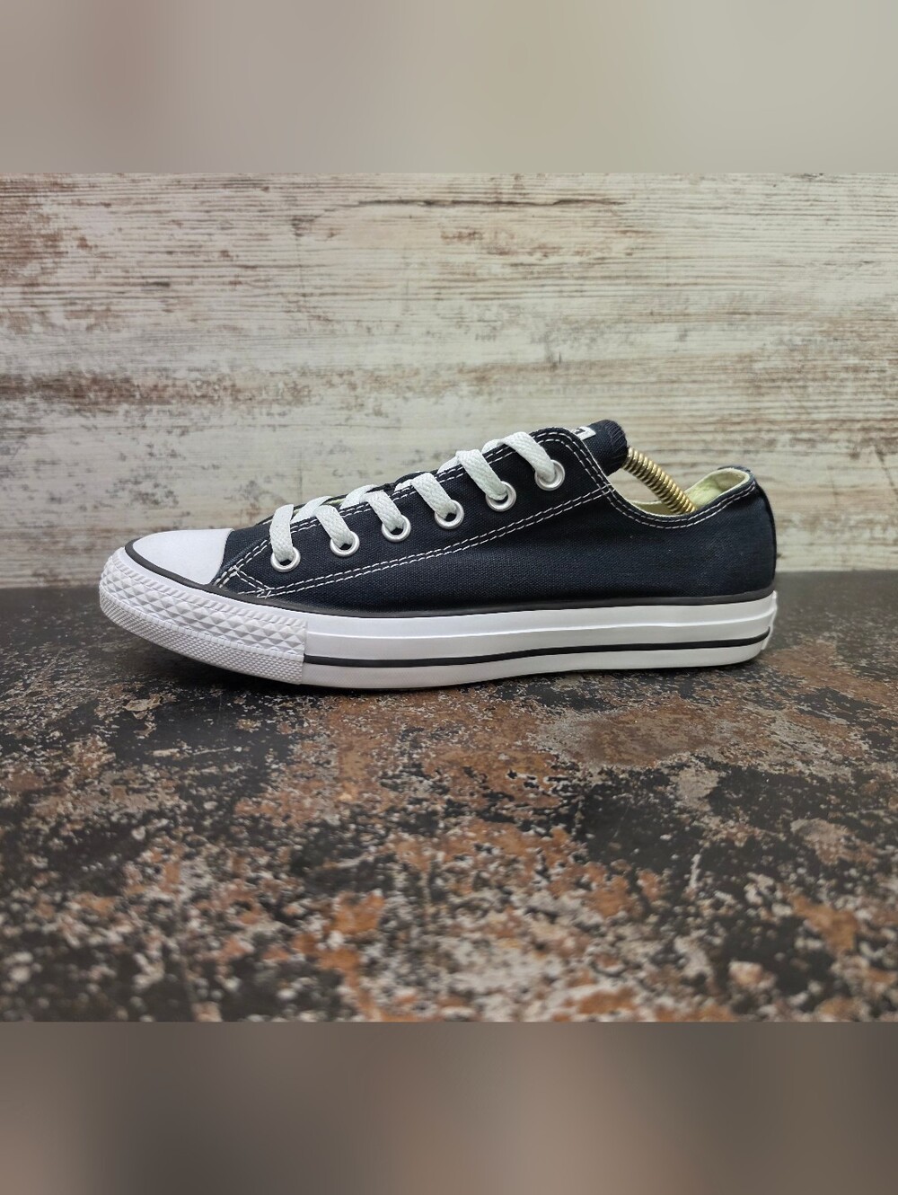 Converse Chuck Taylor All Star Shoes Mens Sz 7 Womens Sz 9 Used W9166 Black